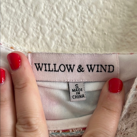 LAST CHANCE Red and White Scoop Neck Sheath Mini Dress - Picture 5 of 5